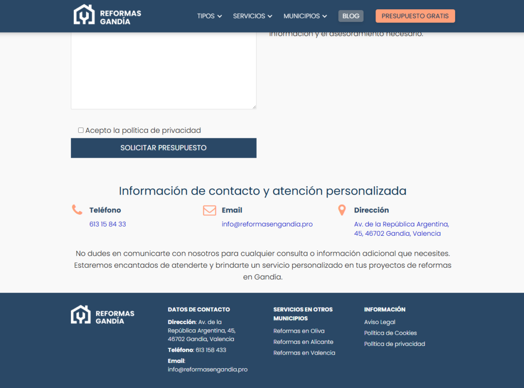 Reformas en Gandia 6